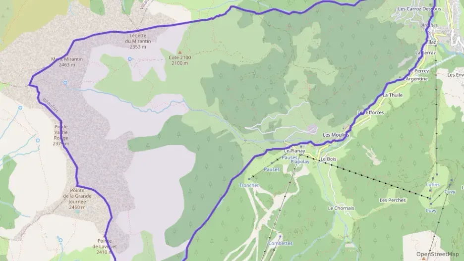 Appartement 46 m² trois pièces à vendre à Beaufort Appartement 46 m² trois pièces à vendre à Beaufort