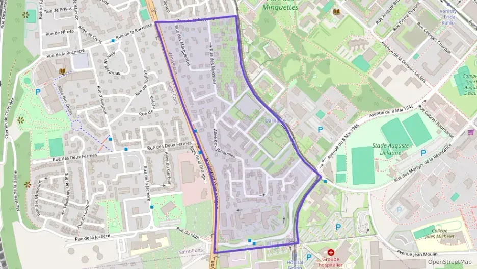 Appartement 61 m² trois pièces à vendre à Vénissieux Appartement 61 m² trois pièces à vendre à Vénissieux