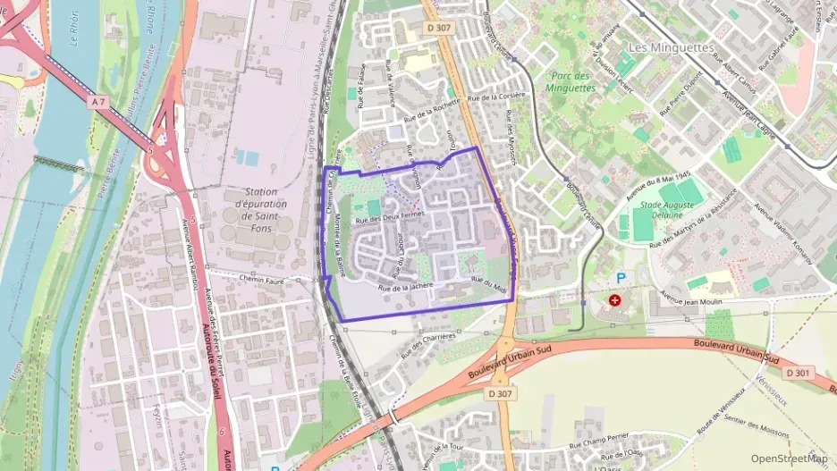 Appartement 74 m² quatre pièces à vendre à Saint-Fons