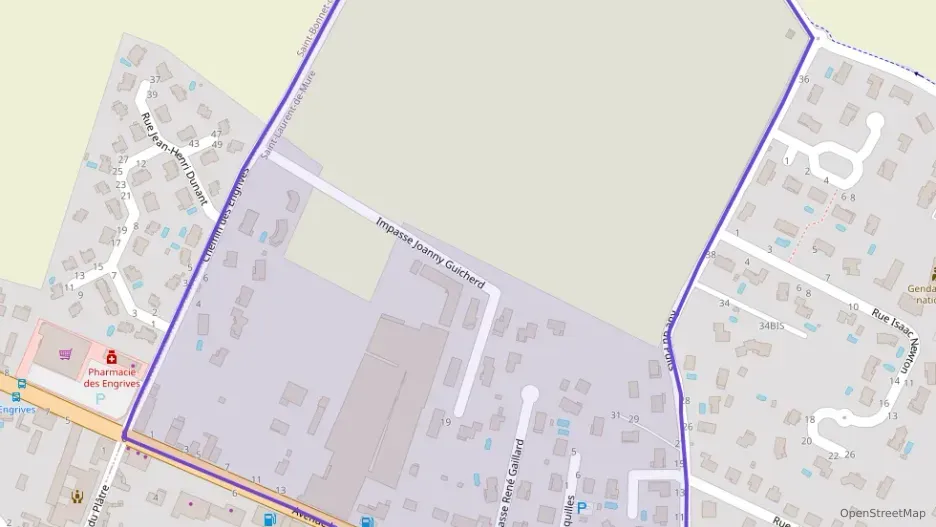 Appartement 82 m² quatre pièces à vendre à Saint-Laurent-de-Mure