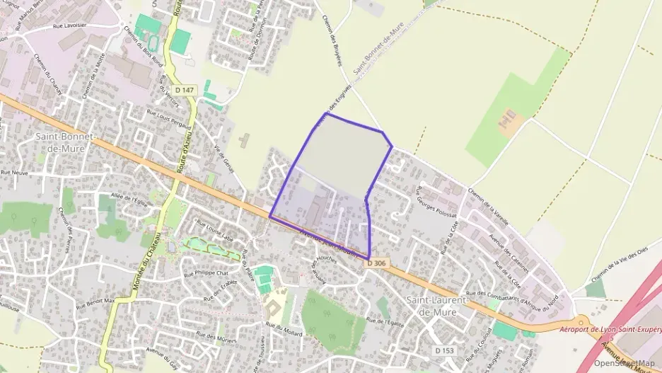 Appartement 82 m² quatre pièces à vendre à Saint-Laurent-de-Mure