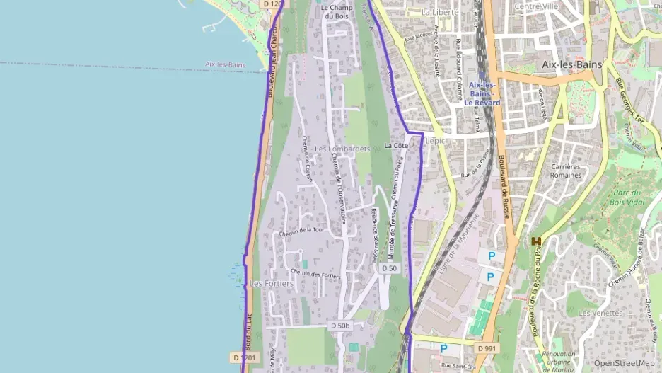 Appartement 86 m² trois pièces à vendre à Tresserve