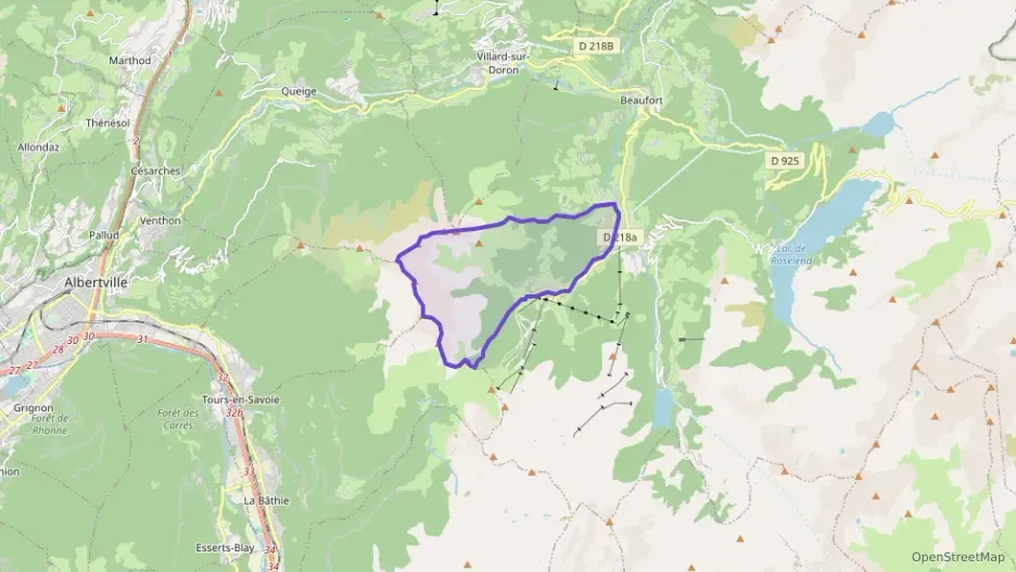 Appartement 30 m² trois pièces à vendre à Beaufort