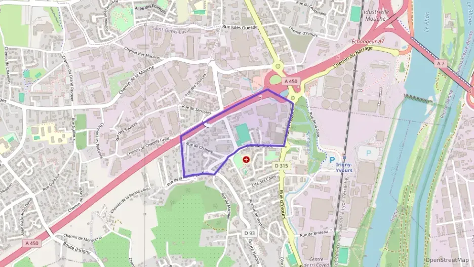 Appartement 25 m² une piece à vendre à Irigny Appartement 25 m² une piece à vendre à Irigny