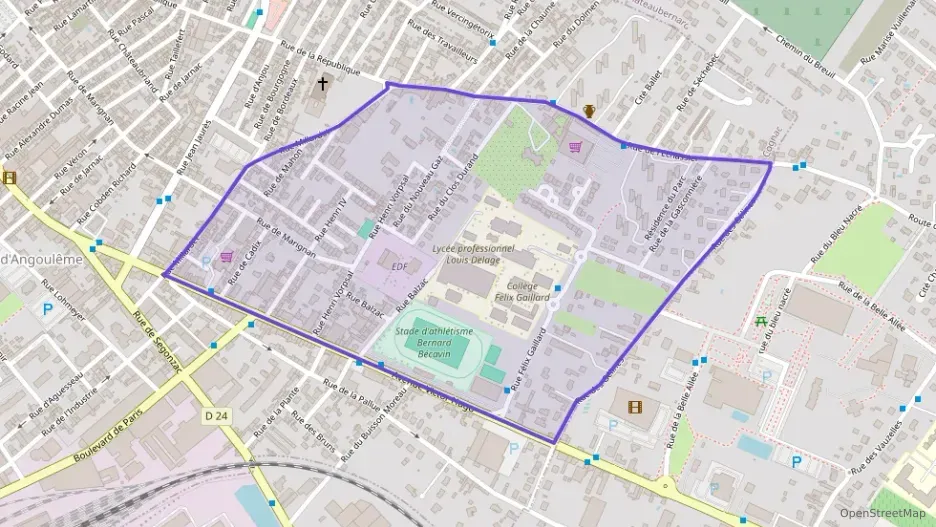 Appartement 25 m² une piece à vendre à Cognac