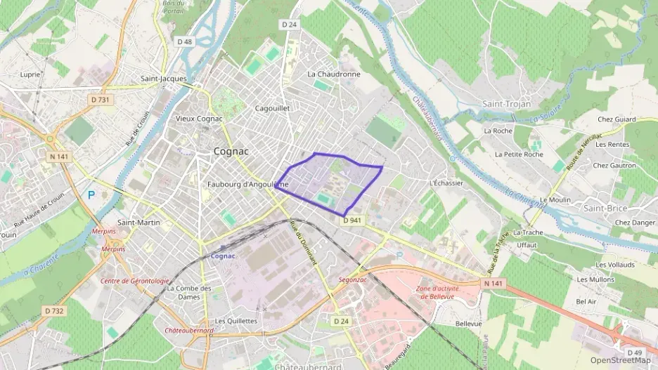 Appartement 25 m² une piece à vendre à Cognac