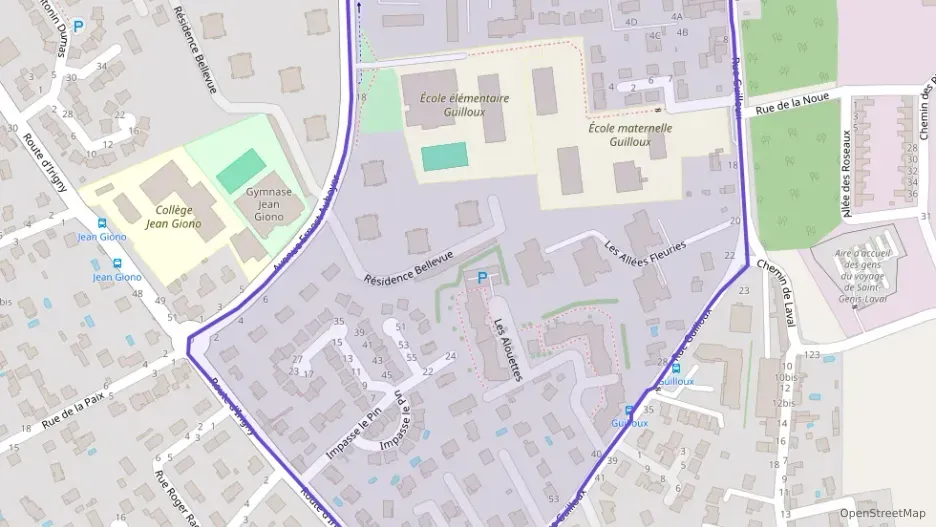 Appartement 47 m² deux pieces à vendre à Saint-Genis-Laval