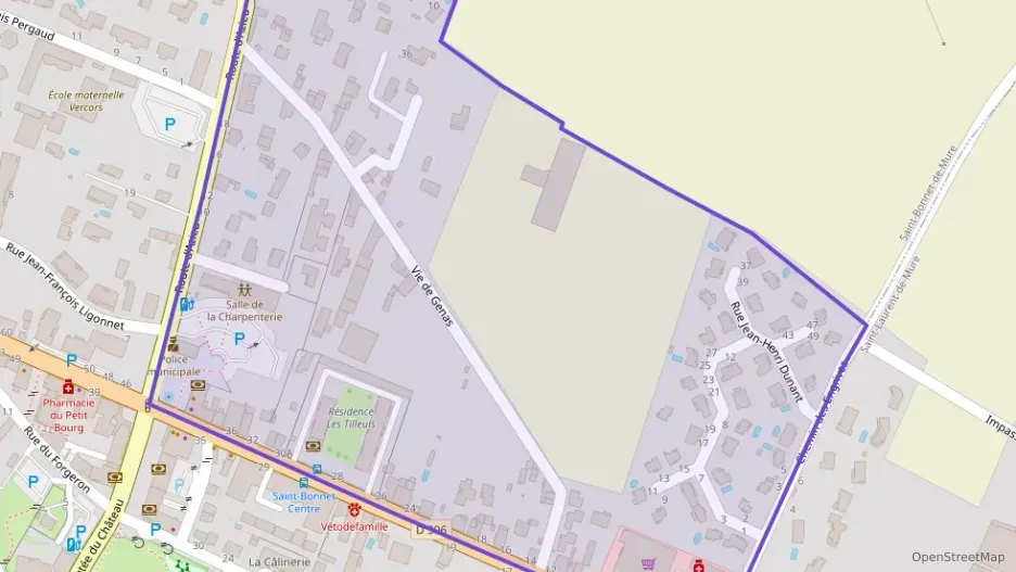 Appartement 64 m² trois pièces à vendre à Saint-Bonnet-de-Mure Appartement 64 m² trois pièces à vendre à Saint-Bonnet-de-Mure