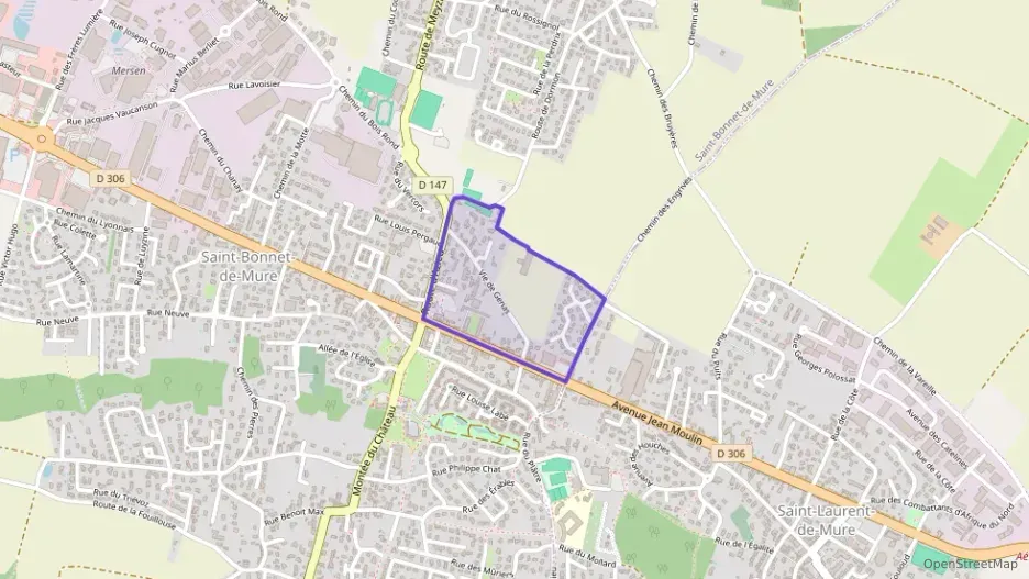 Appartement 64 m² trois pièces à vendre à Saint-Bonnet-de-Mure Appartement 64 m² trois pièces à vendre à Saint-Bonnet-de-Mure