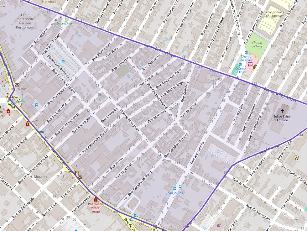 Appartement 54 m² deux pieces à vendre à Cognac