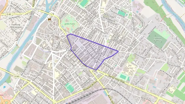 Appartement 54 m² deux pieces à vendre à Cognac