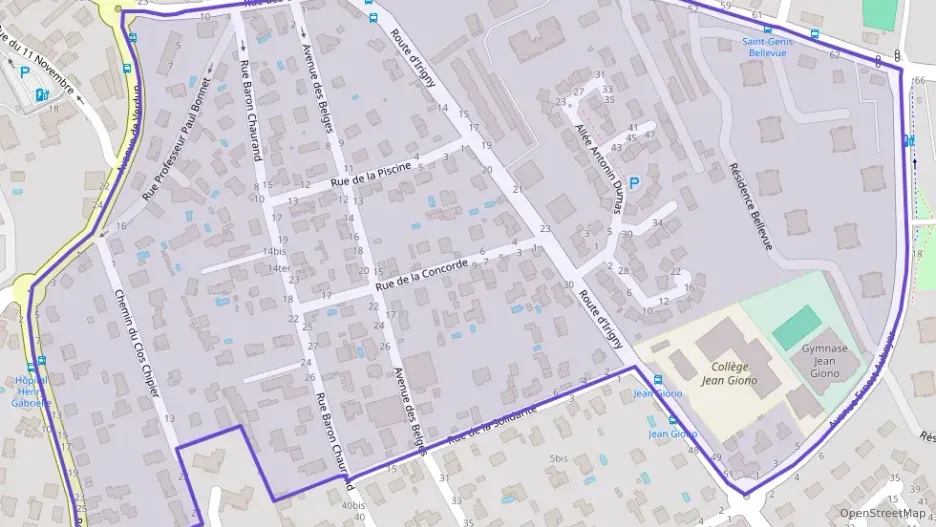 Appartement 57 m² deux pieces à vendre à Saint-Genis-Laval