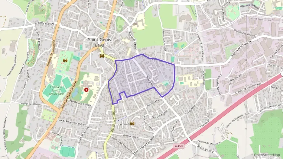 Appartement 57 m² deux pieces à vendre à Saint-Genis-Laval