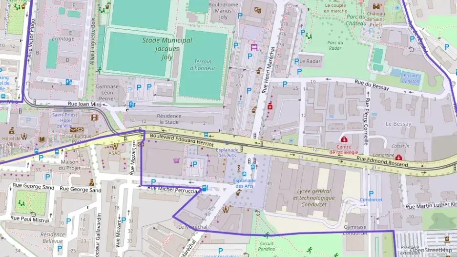 Appartement 60 m² trois pièces à vendre à Saint-Priest