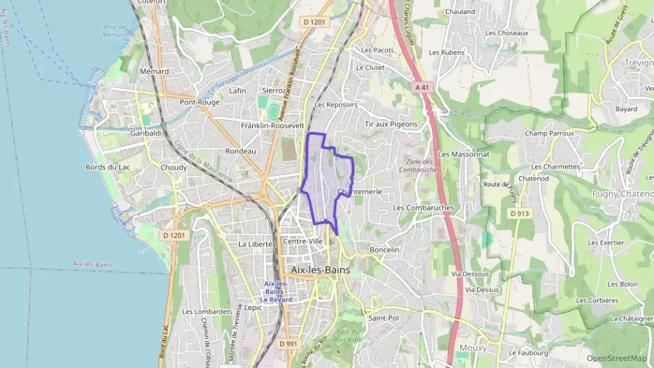 Appartement 57 m² trois pièces à vendre à Aix-les-Bains