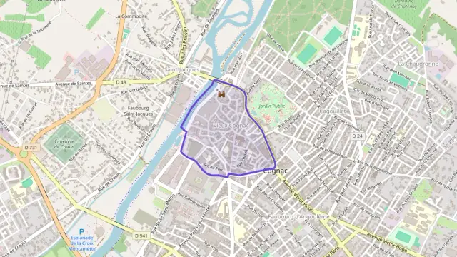 Appartement 60 m² trois pièces à vendre à Cognac