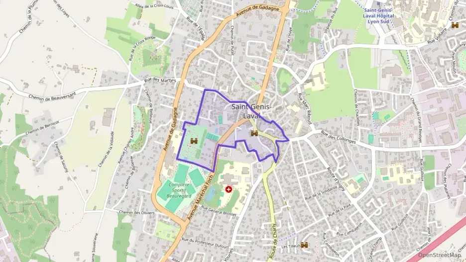 Appartement 46 m² deux pieces à vendre à Saint-Genis-Laval