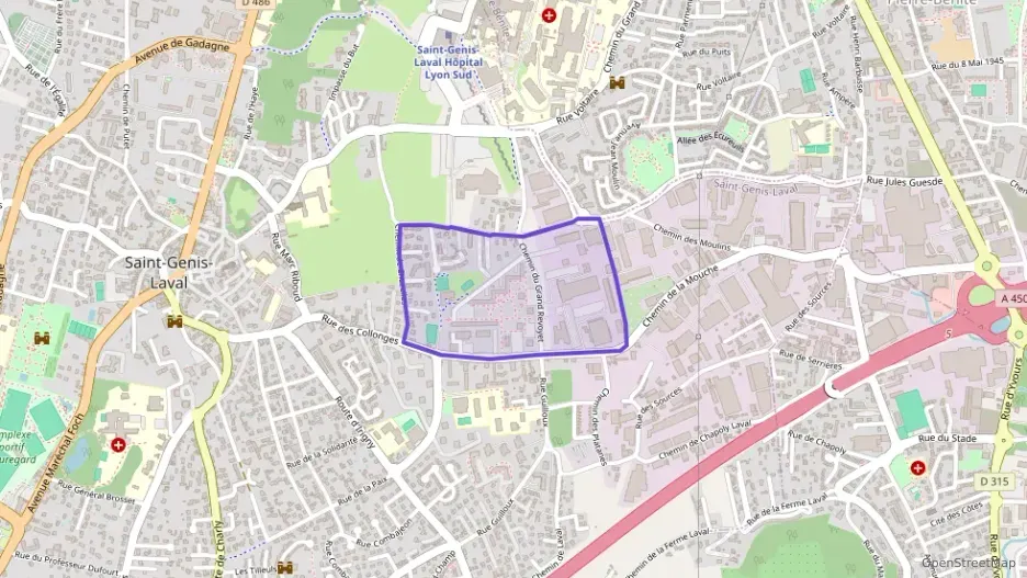 Appartement 90 m² quatre pièces à vendre à Saint-Genis-Laval