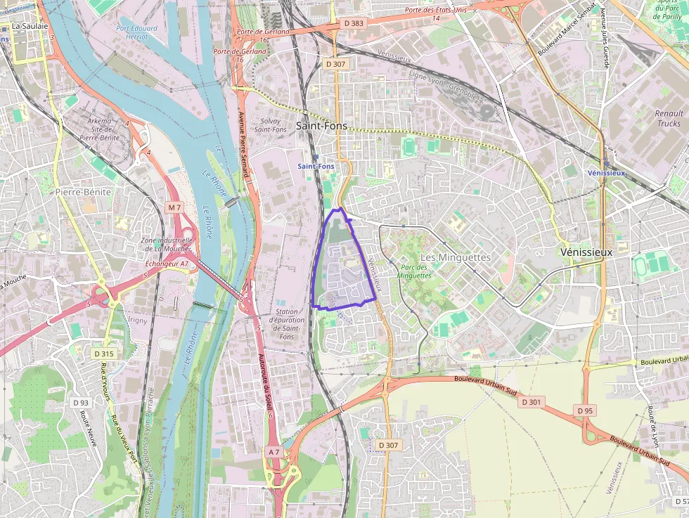 Appartement 52 m² trois pièces à vendre à Saint-Fons