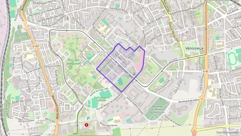 Appartement 75 m² quatre pièces à vendre à Vénissieux