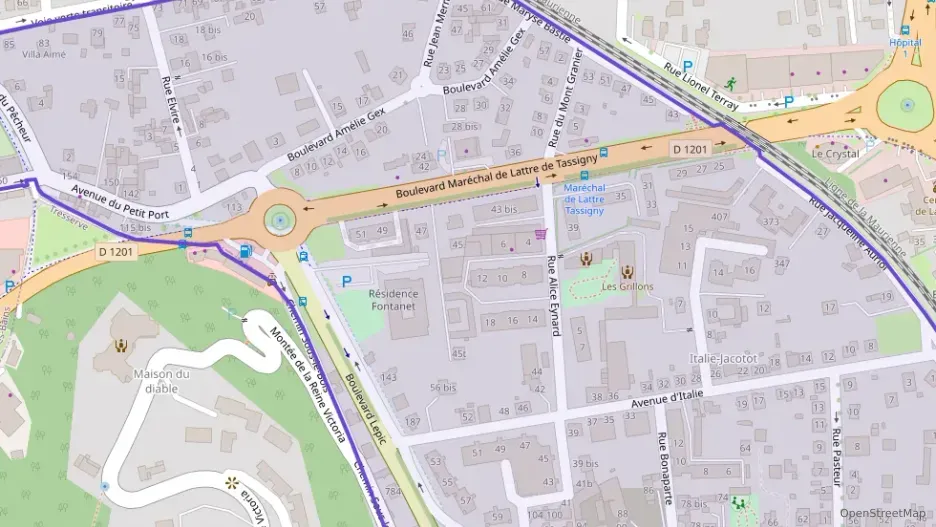 Appartement 90 m² quatre pièces à vendre à Aix-les-Bains