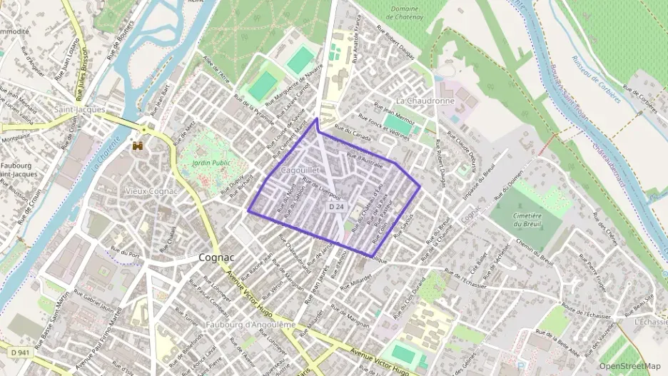 Appartement 91 m² quatre pièces à vendre à Cognac