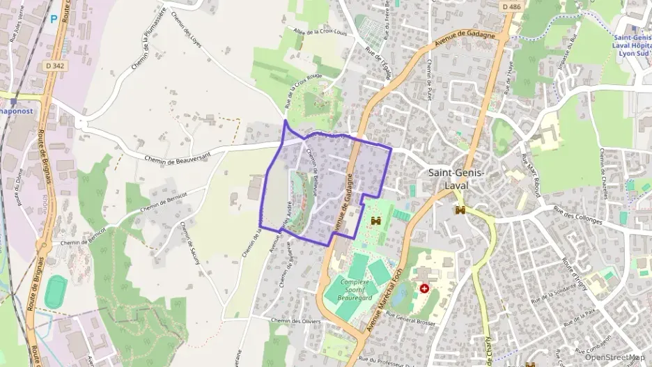 Appartement 50 m² trois pièces à vendre à Saint-Genis-Laval