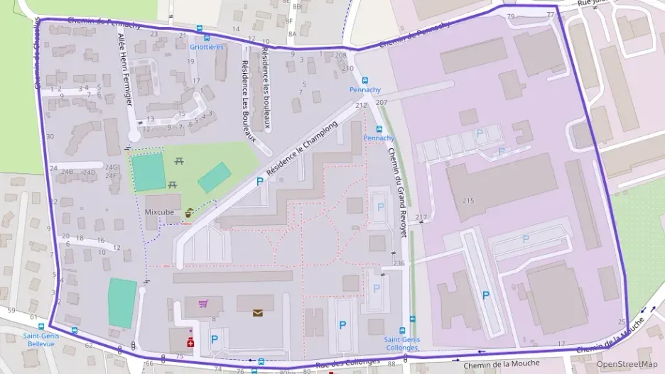 Appartement 85 m² quatre pièces à vendre à Saint-Genis-Laval