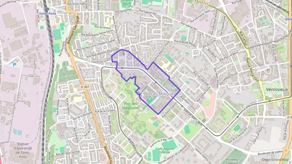 Appartement 55 m² deux pieces à vendre à Vénissieux