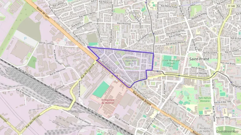 Appartement 62 m² trois pièces à vendre à Saint-Priest Appartement 62 m² trois pièces à vendre à Saint-Priest