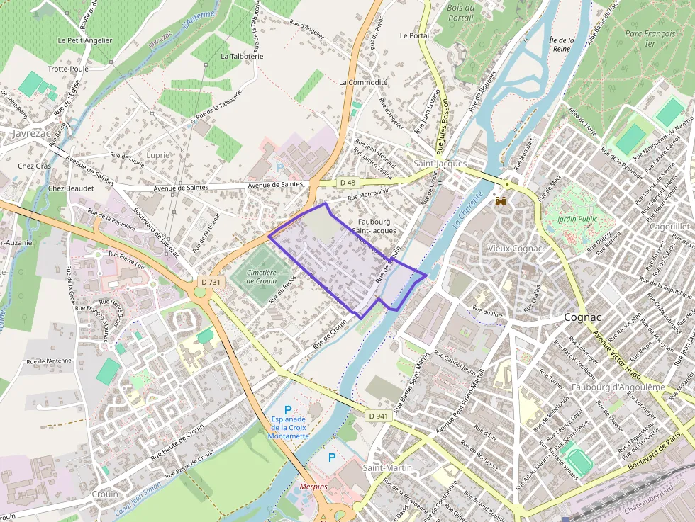 Appartement 76 m² quatre pièces à vendre à Cognac