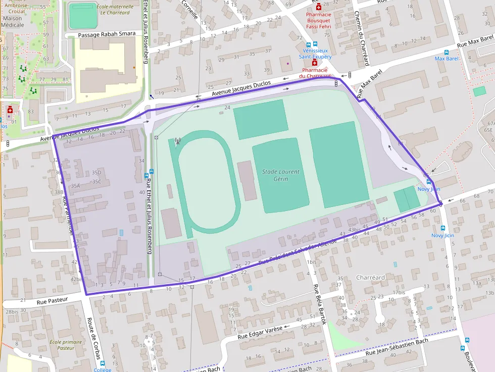 Appartement 58 m² trois pièces à vendre à Vénissieux