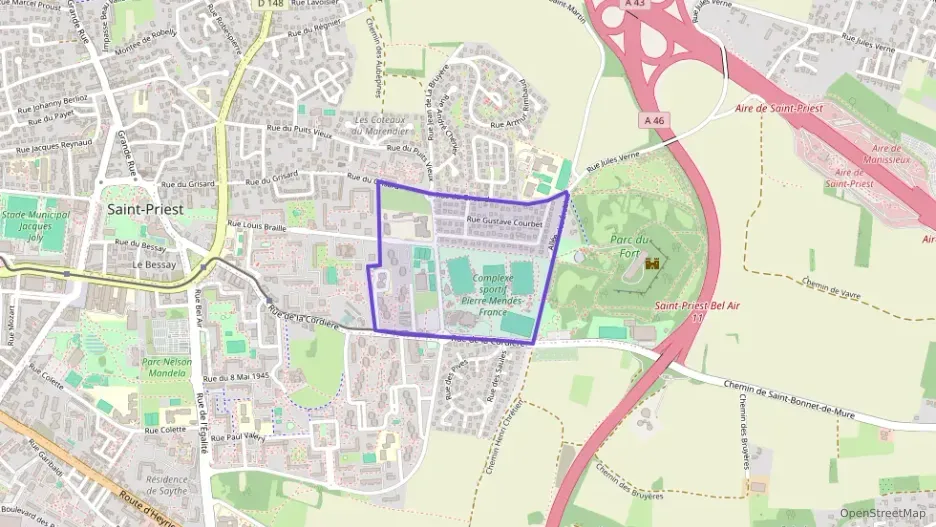 Appartement 73 m² quatre pièces à vendre à Saint-Priest Appartement 73 m² quatre pièces à vendre à Saint-Priest