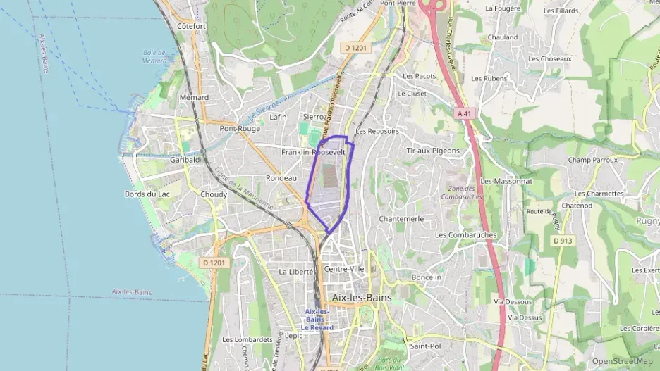 Appartement 89 m² quatre pièces à vendre à Aix-les-Bains