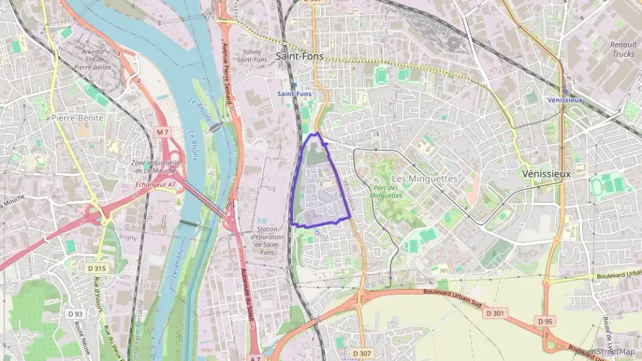 Appartement 44 m² deux pieces à vendre à Saint-Fons Appartement 44 m² deux pieces à vendre à Saint-Fons