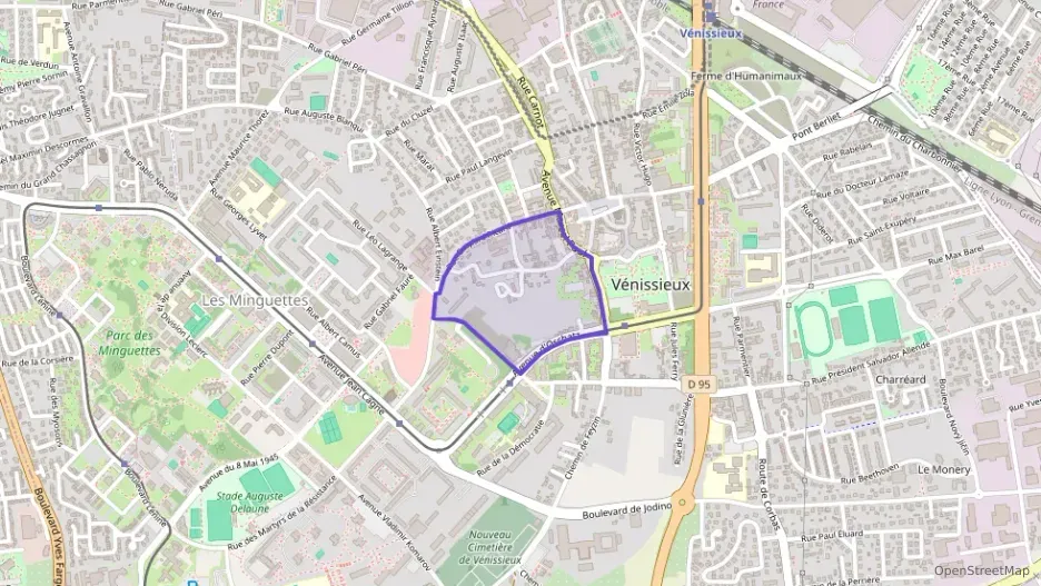 Appartement 50 m² trois pièces à vendre à Vénissieux Appartement 50 m² trois pièces à vendre à Vénissieux