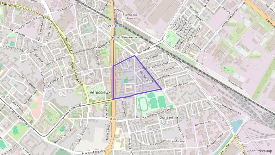 Appartement 38 m² deux pieces à vendre à Vénissieux Appartement 38 m² deux pieces à vendre à Vénissieux