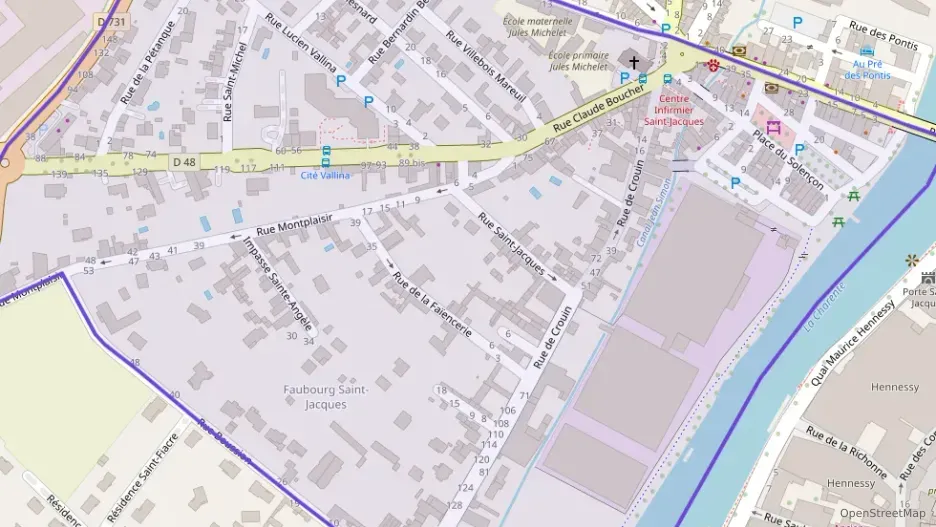 Appartement 40 m² trois pièces à vendre à Cognac Appartement 40 m² trois pièces à vendre à Cognac