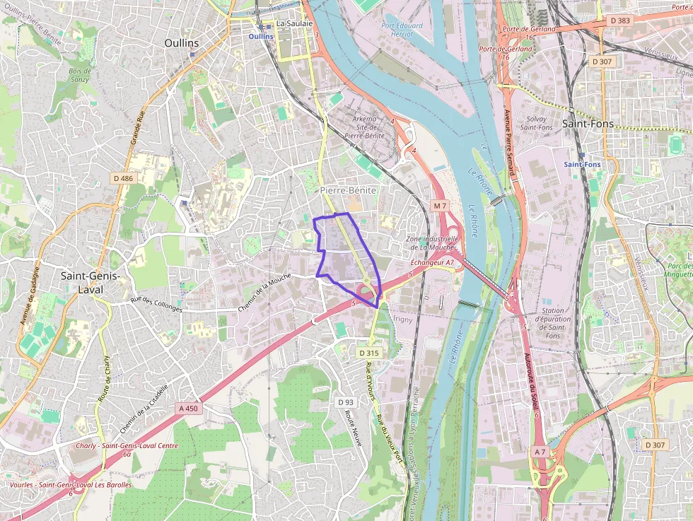 Appartement 93 m² deux pieces à vendre à Pierre-Bénite