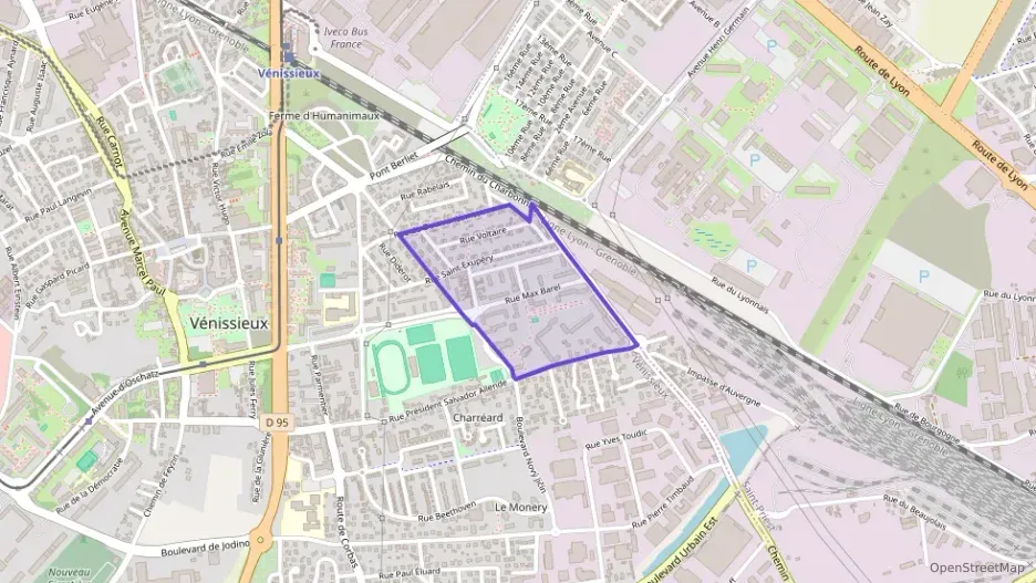 Appartement 48 m² trois pièces à vendre à Vénissieux Appartement 48 m² trois pièces à vendre à Vénissieux