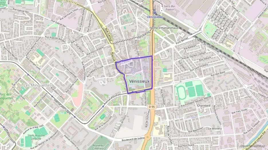 Appartement 40 m² trois pièces à vendre à Vénissieux Appartement 40 m² trois pièces à vendre à Vénissieux