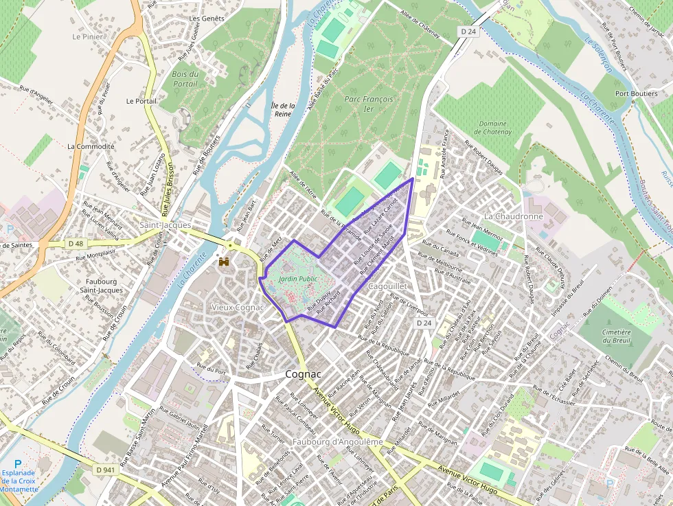 Appartement 58 m² deux pieces à vendre à Cognac