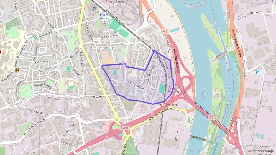 Appartement 61 m² trois pièces à vendre à Pierre-Bénite