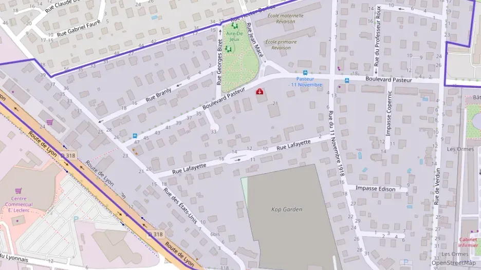 Appartement 65 m² trois pièces à vendre à Saint-Priest