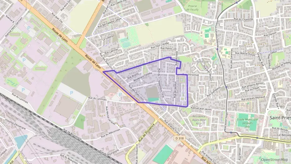 Appartement 65 m² trois pièces à vendre à Saint-Priest