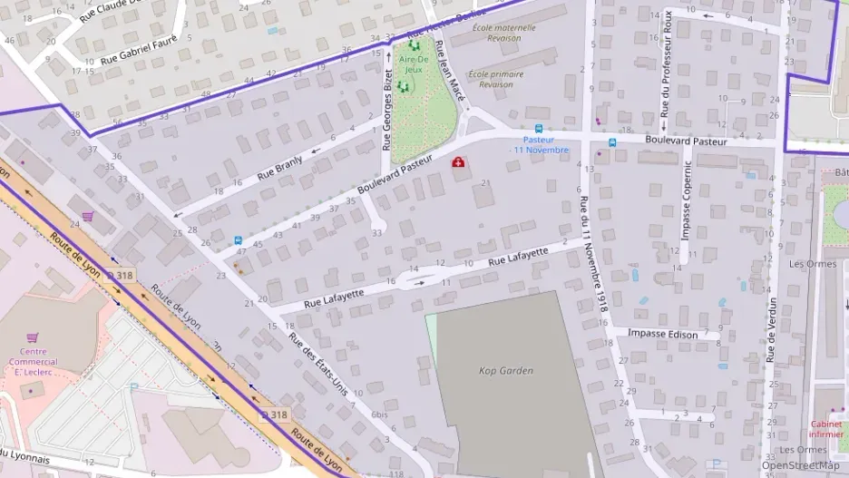 Appartement 100 m² quatre pièces à vendre à Saint-Priest Appartement 100 m² quatre pièces à vendre à Saint-Priest