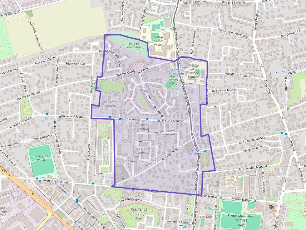 Appartement 96 m² quatre pièces à vendre à Saint-Priest