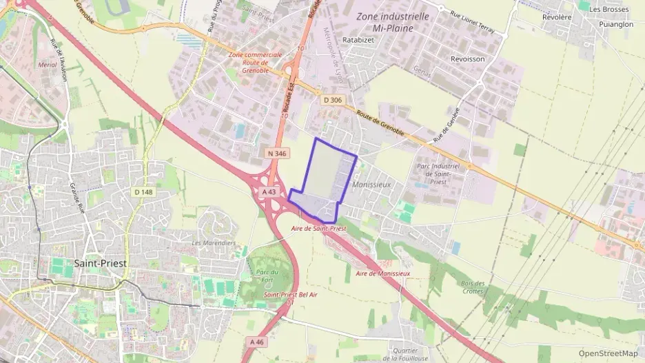 Appartement 62 m² trois pièces à vendre à Saint-Priest Appartement 62 m² trois pièces à vendre à Saint-Priest