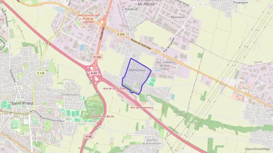 Appartement 76 m² trois pièces à vendre à Saint-Priest Appartement 76 m² trois pièces à vendre à Saint-Priest