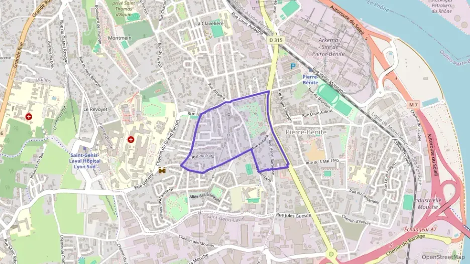 Appartement 67 m² trois pièces à vendre à Pierre-Bénite